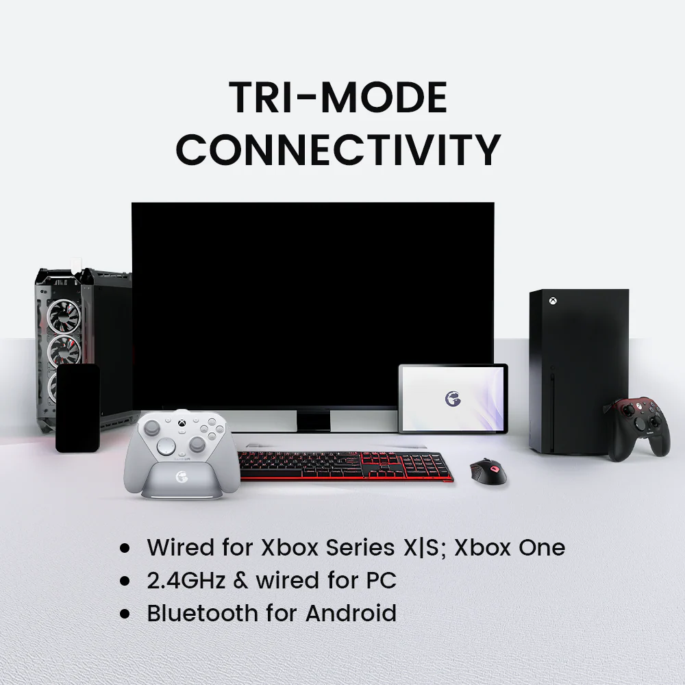 يد تحكم GameSir G7 Pro - أسود | كنترولر Xbox سلكي لاسلكي PC وأندرويد - Image 8