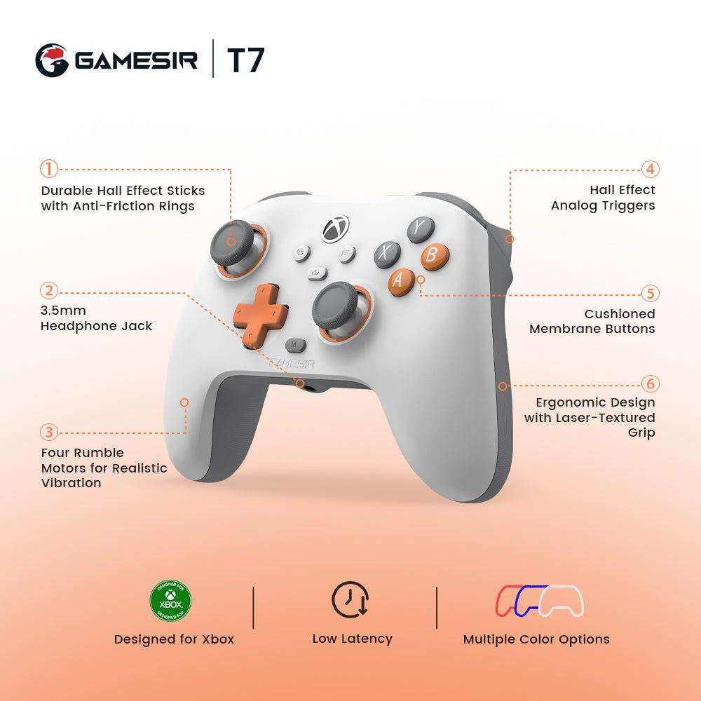 وحدة تحكم GameSir T7 Xbox السلكية - أبيض - Image 9